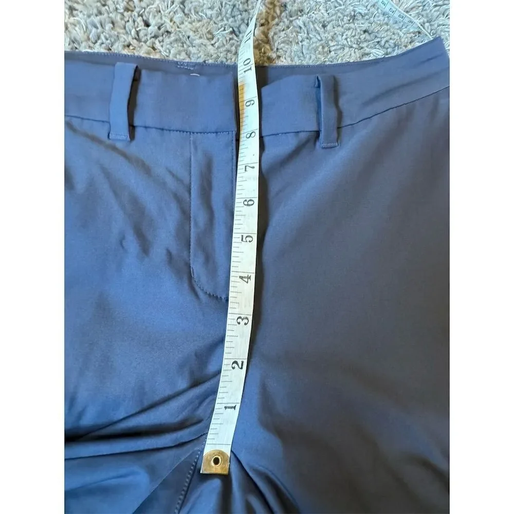 Nike Gray Chino Dri-FIT Flat Front Golf Shorts Women's Size 6